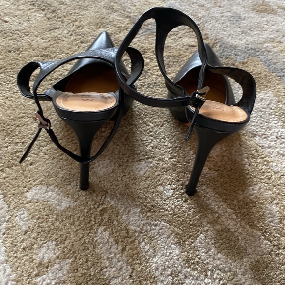 SCHUTZ Genuine Leather Stiletto Sling Back - Picture 4 of 6